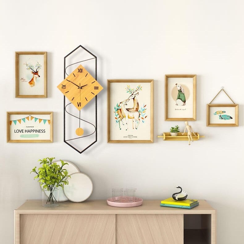 Louis Wall Clocks Nordic Modern Minimalist Living Room Art Gallery Simple Electronic Quartz