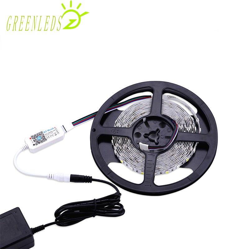 LED Single/RGB(W) Color Mini Bluetooth Music Controller JM-MBM-RGBW DCDC12-24V 16A Bluetooth Controller