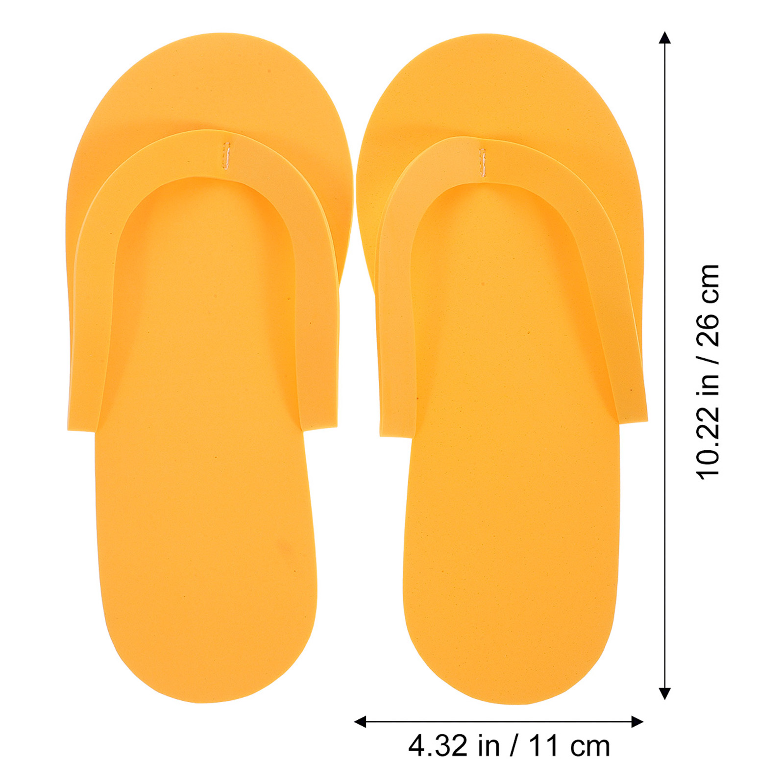 Zapatillas desechables de espuma EVA para pedicura, chanclas de salón, Spa, sandalias de pedicura, herramienta de masaje de belleza, 36 pares