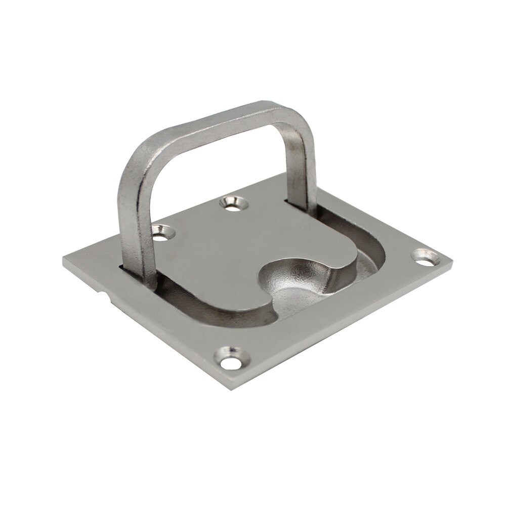 Hatch Pull Deck Cover Handle Corrosion Resistant Lifting Stainless Steel Boat Hardware Accessories Locker Ring Floor Buckle