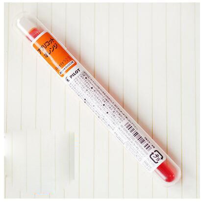 1PC transparent calligraphy pen and ink, Pilot DIY filofax drawing graffiti pens, planner pen: orange ink