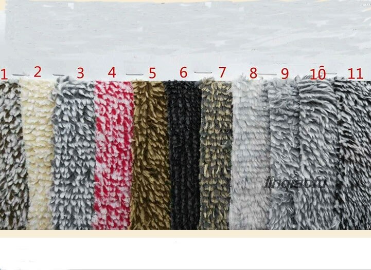 Polyester-strickstoff, gewebter samtstoff