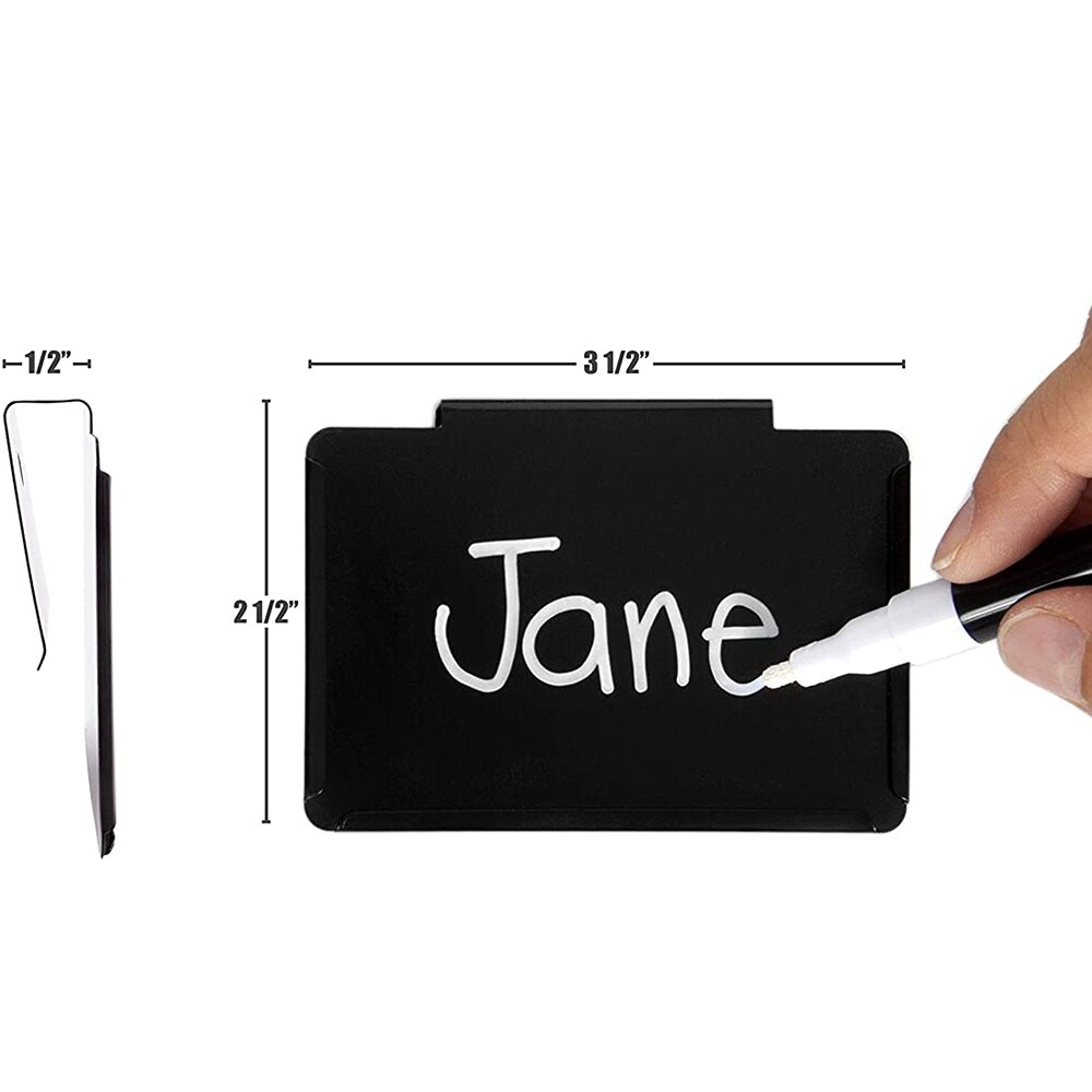 Kitchen Storage Racks Holder Bin Basket Label Metal Sign Hanging Clip Card Display Frame For Bathroom Office Organizer Accessory