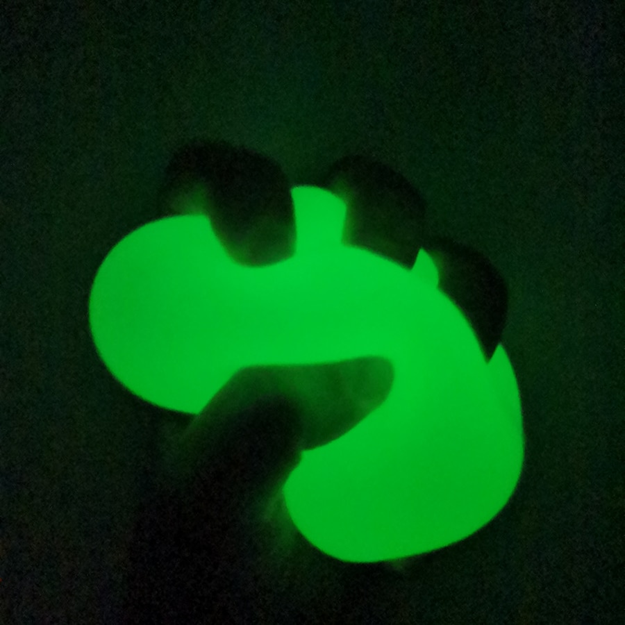 4 pz/set soffitto appiccicoso parete palle Fidget giocattoli Glow In The Dark Squishy Anti Stress sfere luminose estensibile morbido spremere