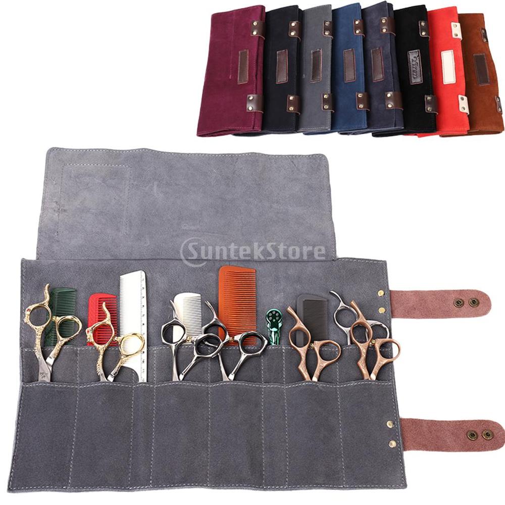 Bolsa de tijeras para peluquería, tijeras para peluquero, herramientas de peluquería, bolsa de soporte
