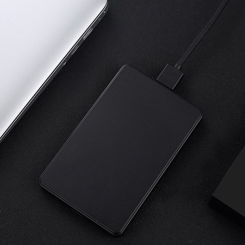 USB 2.0 boîte de disque dur 2.5 pouces ordinateur portable Port série SSD sans vis boîte de disque dur Mobile