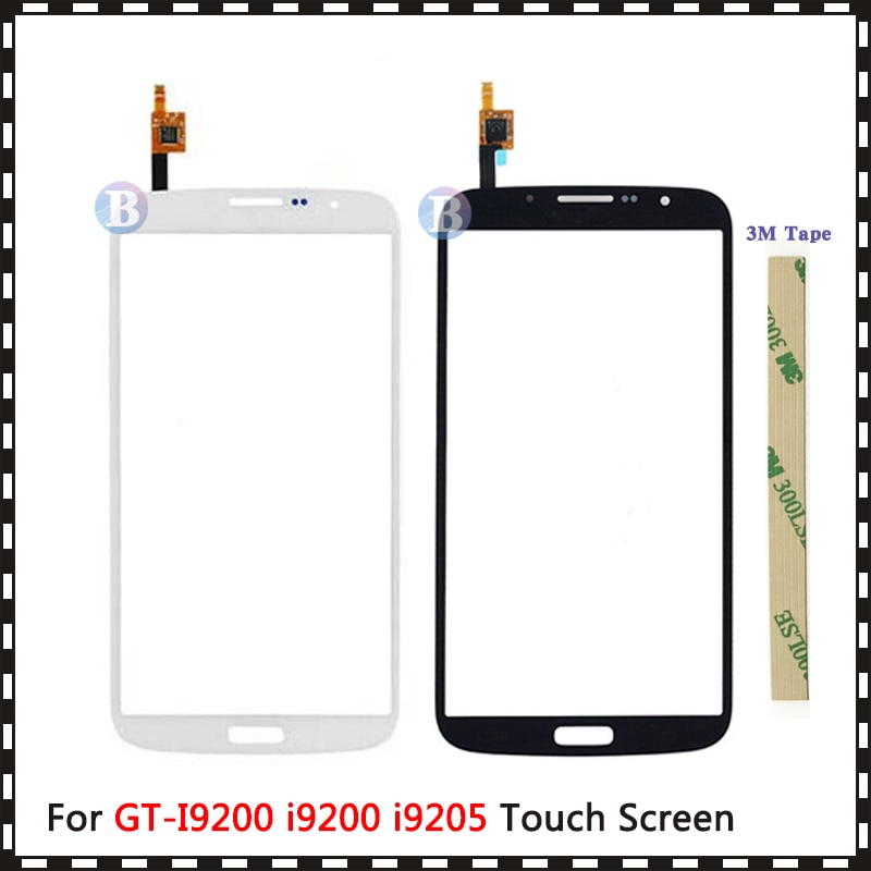 6.3 "Voor Samsung Galaxy Mega 6.3 GT-I9200 I9200 GT-I9205 I9205 SGH-I527 Touch Screen Digitizer Sensor Outer Glas Lens Panel