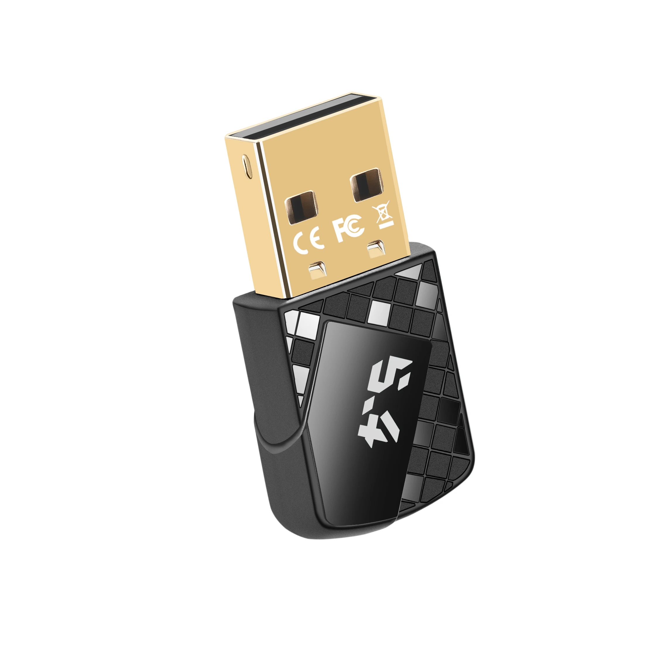 Bluetooth Adapter USB Bluetooth 5.4 Dongle Adaptador for PC Wireless Mouse Keyborad Laptop Music Audio Receiver USB Transmitter: Silver