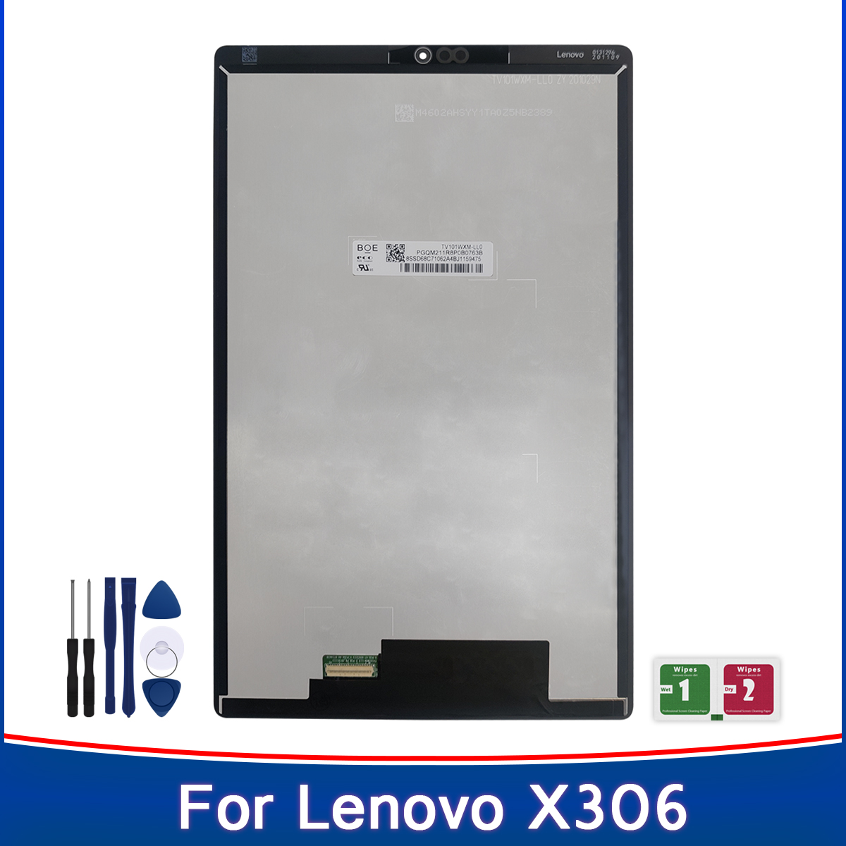 Original 10.1" LCD Display For Lenovo Tab M10 HD 2nd Gen TB-X306F TB-X306X TB-X306 TB X306 LCD Touch Screen Digitizer Assembly