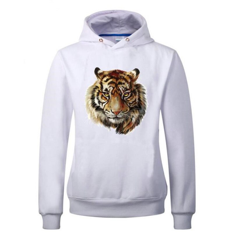Lappe med det tøj stof tigerhoved varmeoverførsel tryk t-shirt pige stryge lapper til tøj klistermærker