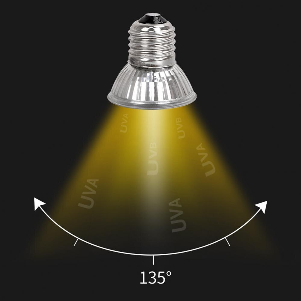 Professionelle 3 in 1 Bräunen Sonne Lampe UVA UVB Licht Eidechse Schildkröte Klettern Haustiere Birne Werkzeuge Temperatur Kontrolle Produkte