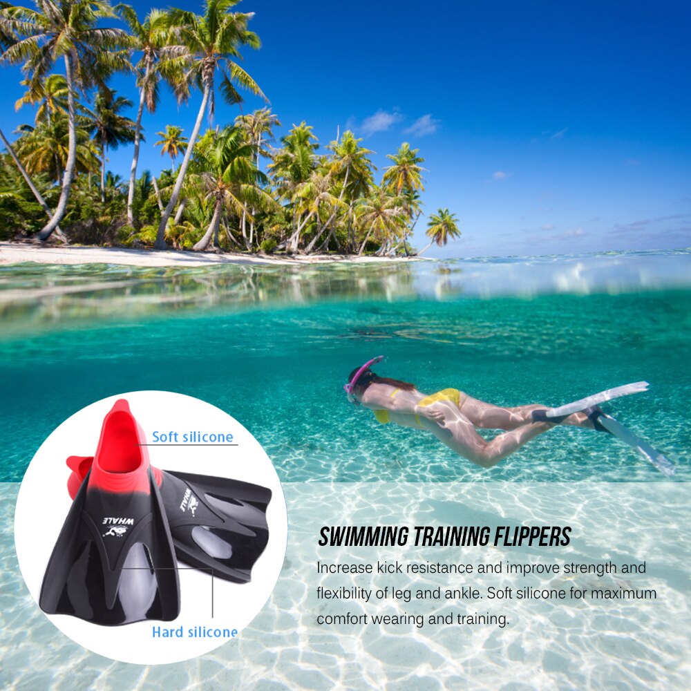 Erwachsene Tauchen Flossen Volle Fuß Flossen Schließen Ferse Ausbildung Schwimmen Schnorcheln Tauchen Fuß Tasche Flosse Männer Frauen