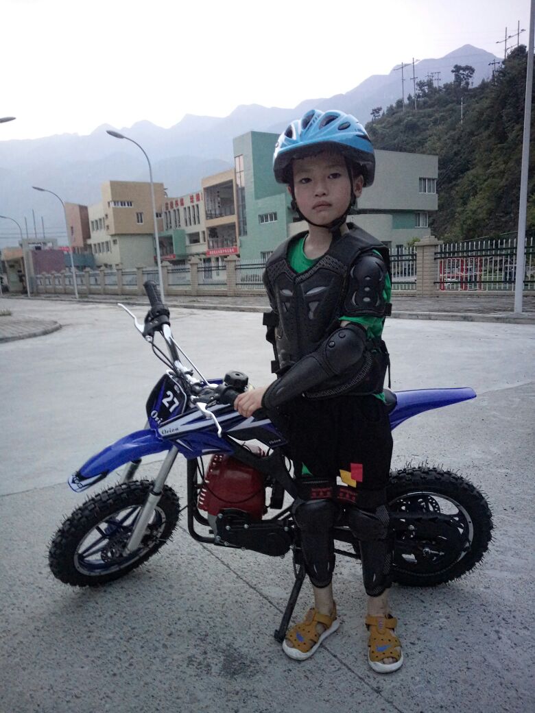 SX081-ropa de armadura todoterreno para el cuidado de la motocicleta, traje de protección para niños, rodillera deportiva, protector de esquí para ciclismo