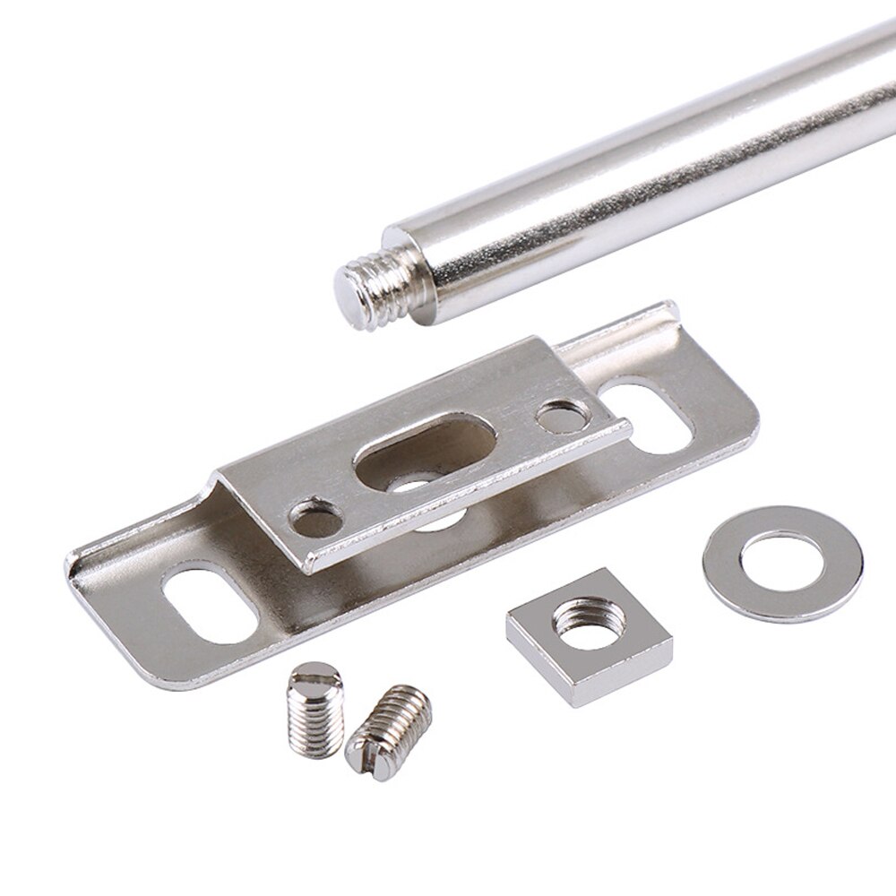 1/2/4pcs Silver Steel Floating Brackets Heavy Duty Metal Hidden Shelf Support Bracket Wall Mounted Multifunctional Home Hardware