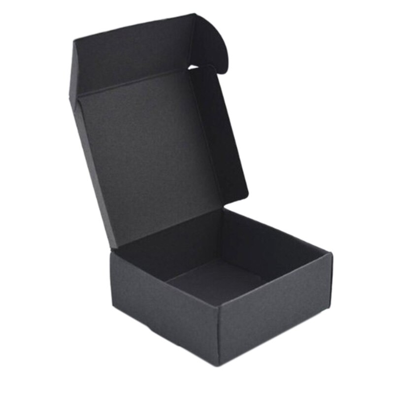 100 x /Lot Small Kraft Paper Box Cardboard Handmade Soap Box Craft Paper Box Packaging Jewelry Box: Black