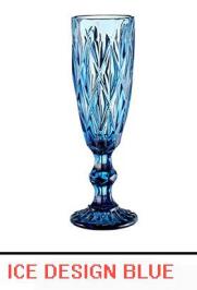 Mode Rode Relief Wijn Glas Cup Coloful Reliëf Beker Whiskey Cup Party Pub Champagne Bar Thuis Bruiloft Wijn Glazen Beker 150 Ml: Blauw