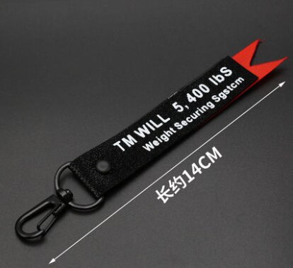 Engelska brev band lanyard mobiltelefon nyckelring hänge kläder byxor vilda dragkedja huvud tillbehör: 6