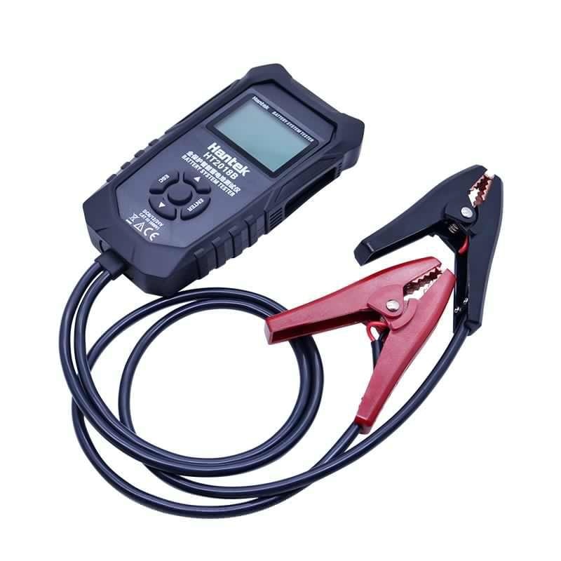 HT2018B Car Digital Battery Tester Vehicle Battery Charging Voltage Analyzer 6V/12V/24V LCD Automotive Battery System Tester