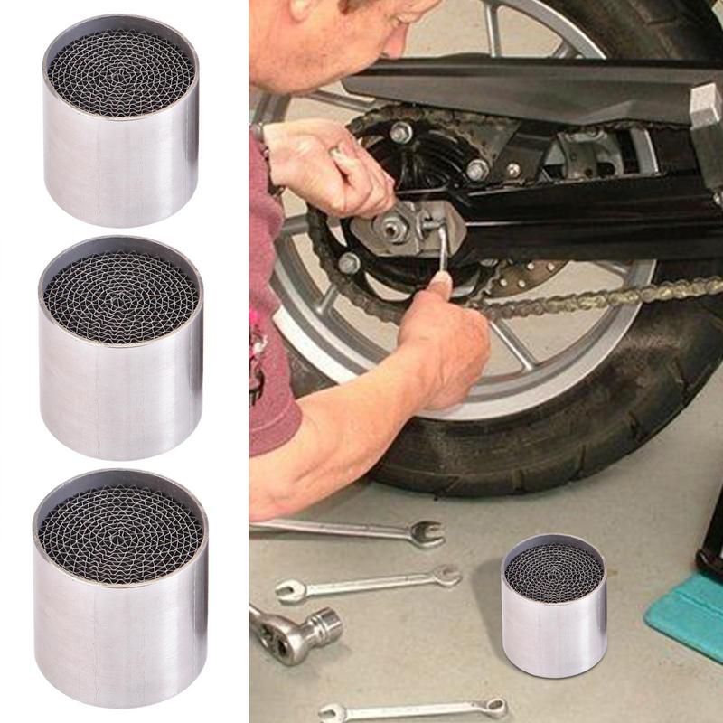 Motorcycle Exhaust Muffler Stainless Steel Motorcycle Exhaust Muffler Slip On Easy To Install Enhances Performance For Scooters