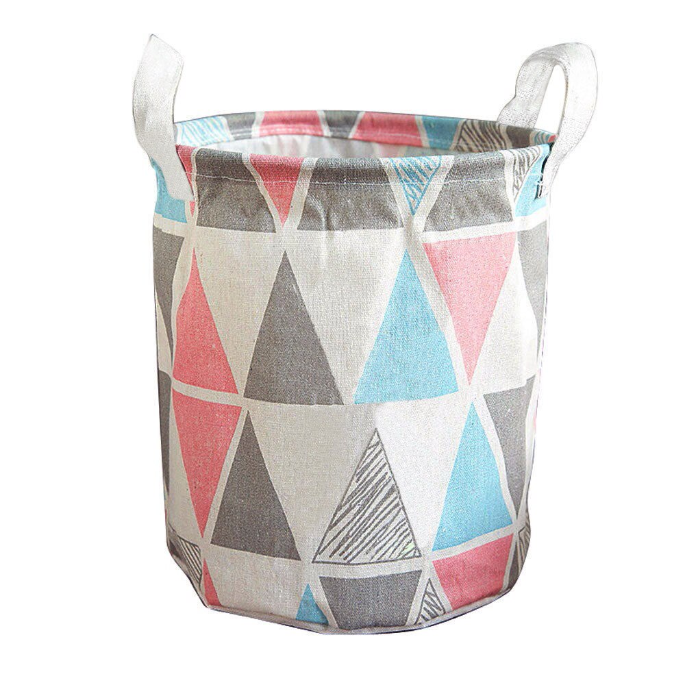 Storage Baskets Foldable MutiColors Storage Bin Closet Toy Box Container Organizer Fabric Basket Clothing Quilt Home Storage FD: 1