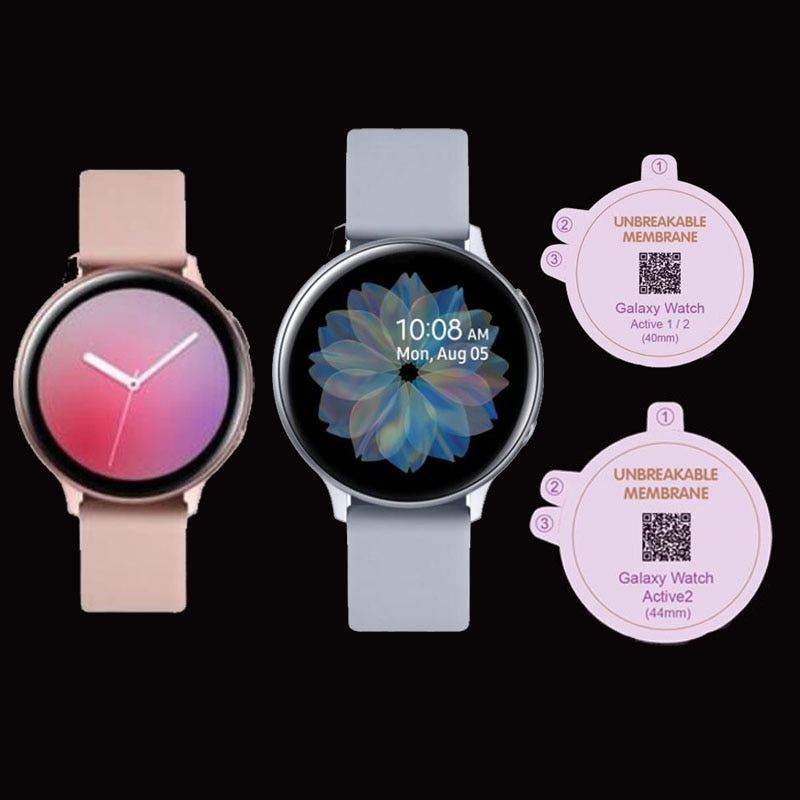 Hydrogel Soft Protective Film Guard For Samsung Galaxy Watch Active 2 40mm/44mm Active2 SmartWatch Screen Protector Full Cover