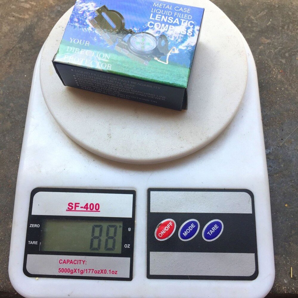 Practical Outdoor Multi-function Portable Compass Outdoor Compass American Single Compass Direction Meter