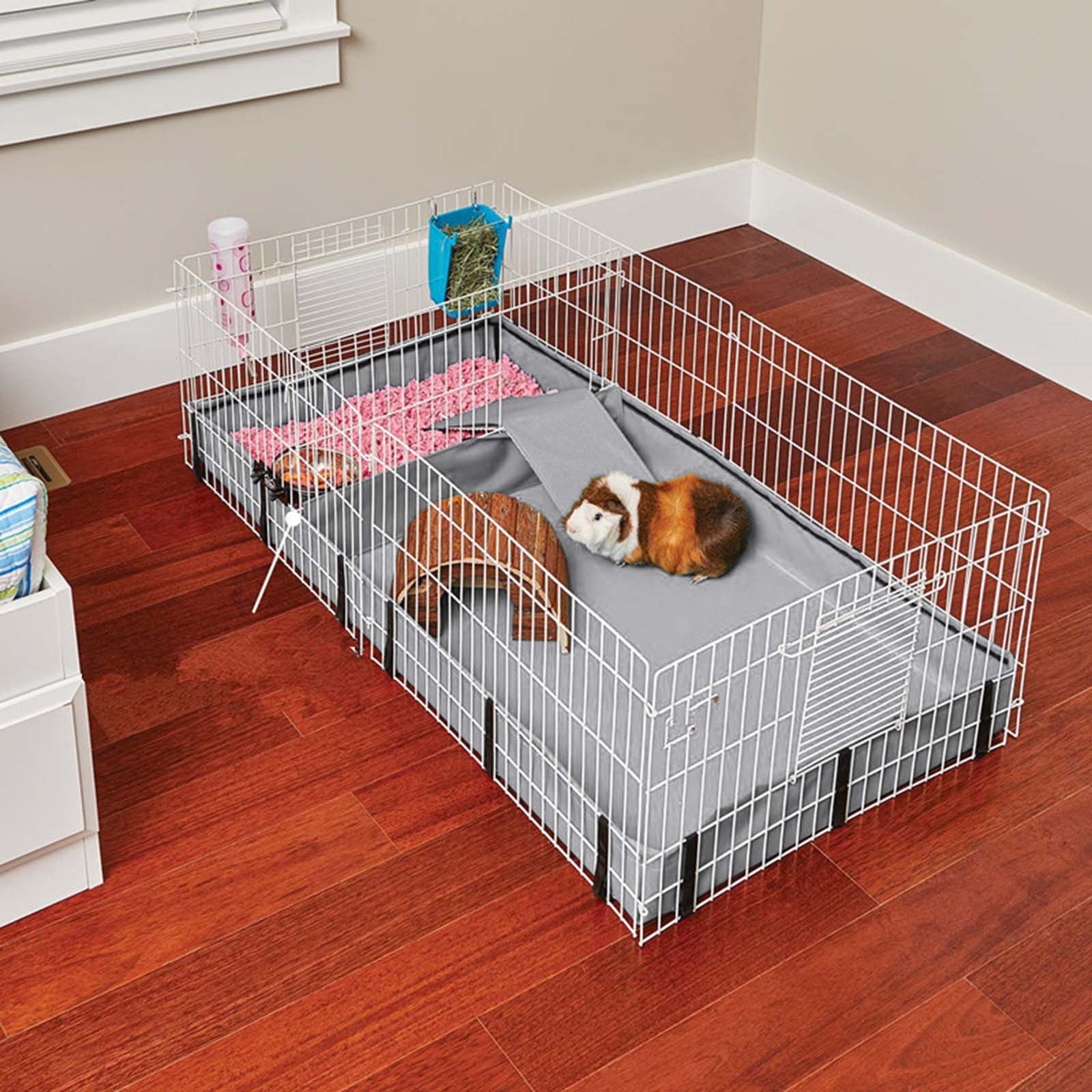 Cavia Kooi Tarp Bodem Kooi Kussen Wasbare Pads voor Roosters Habitat voor Bunny Kleine Dieren Hamster Fretten Accessoires