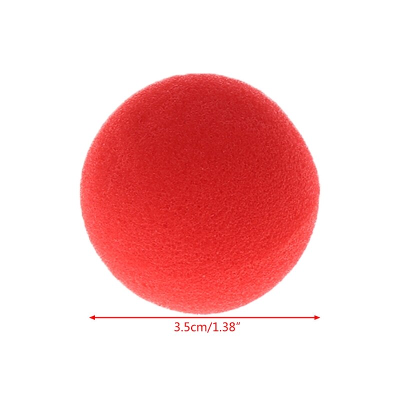 10 sztuk 4.5cm palec kulka z gąbki magiczne sztuczki klasyczne magik iluzja komedia zbliżenie etap karty magiczne akcesoria