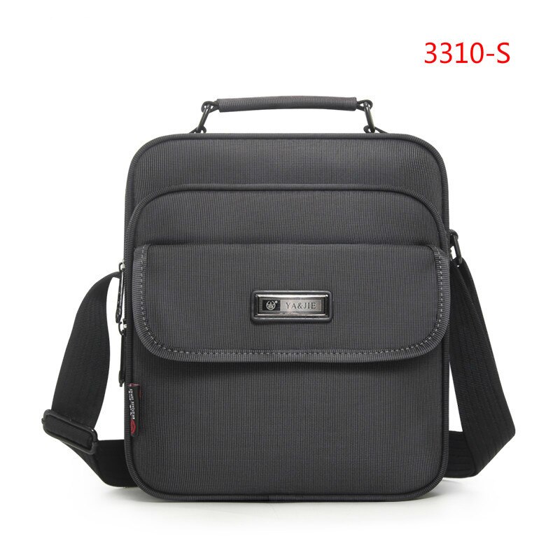 mallette hommes petit sac de messager homme étanche Oxford affaires sacs à main femmes Mini sac à bandoulière pour 9.7 pouces Ipad: 3310-S