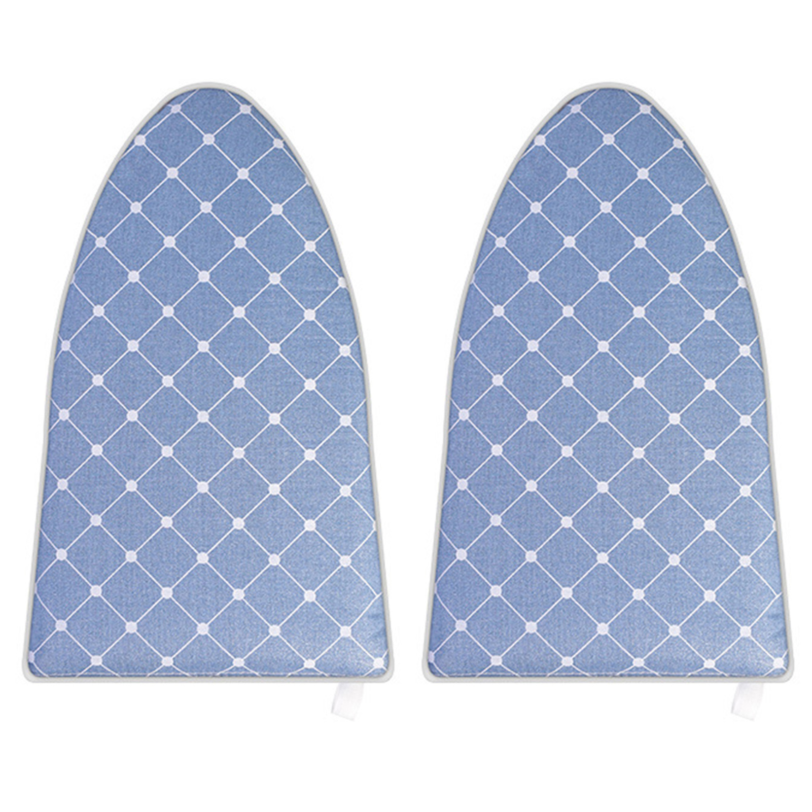 Planche à repasser Mini Anti-brûlure, housse de coussin en fer résistant à la chaleur, planches à repasser lavables, fer à vapeur pour vêtements, 1 pièce/2 pièces: Bleu