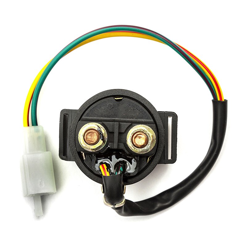 12v ~starter solenoide relæ til 50/70/110/125/250cc gy6 atv quad go pit dirtbike