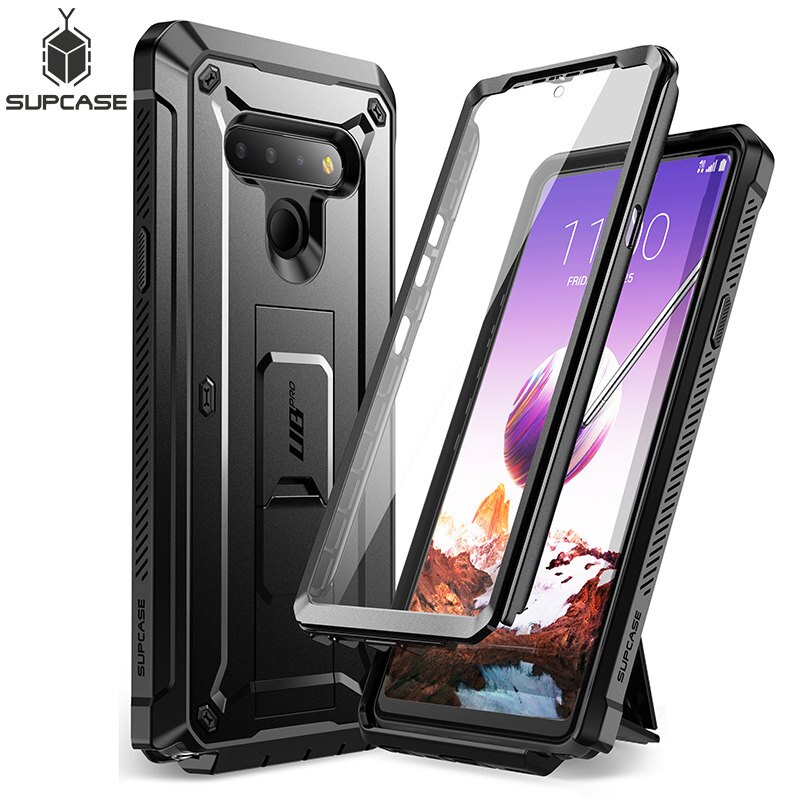 SUPCASE robić LG Stylo 6 Obudowa (wydanie 2020) jednorożec chrząszcz zawodowiec wytrzymała osłona klipsa na całe ciało z wbudowanym ochraniaczem ekranu