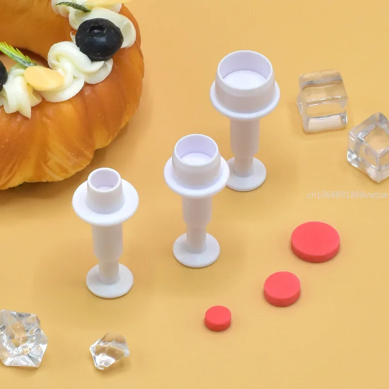 Herramientas para hornear, troquel de corte de plástico con impresión, modelado básico, geometría, prensado, galleta, Fondant, molde para pastel, suministros de cocina