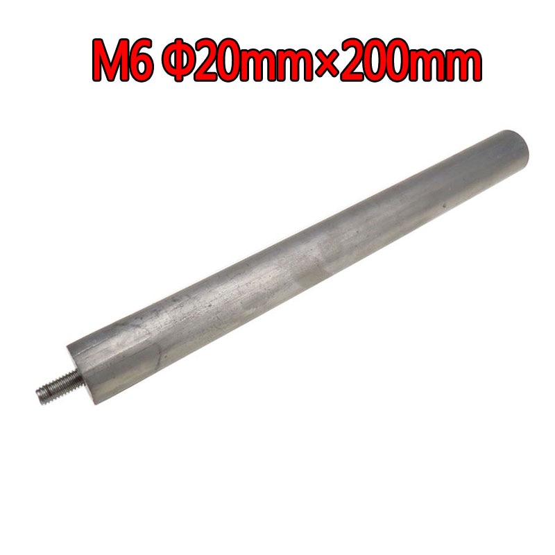 M6 20mm*200mm vandvarmer dele reservedele vandvarmer magnesium anodestang til elektrisk vandvarmer