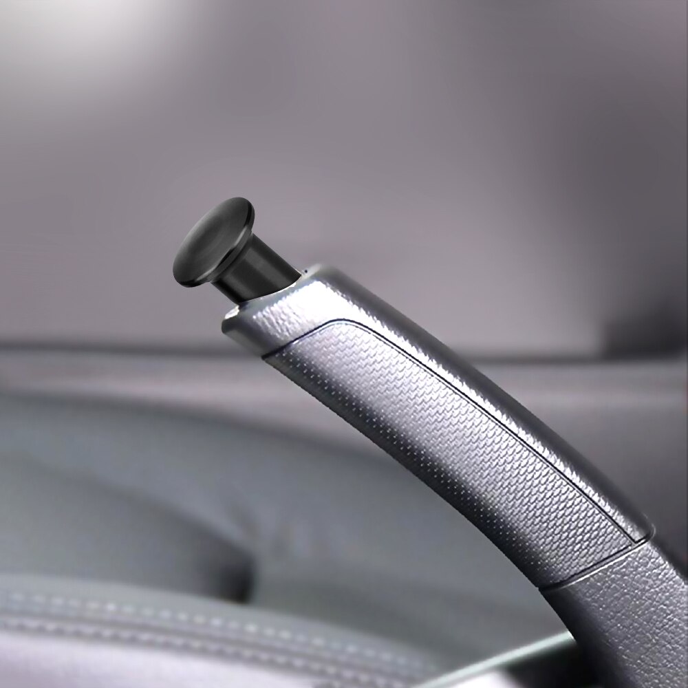 Universal 1 Uds manija freno de mano cubierta de emergencia Botón de mano freno botón cubierta de botón accesorios de coche estilo de coche para carreras de coches
