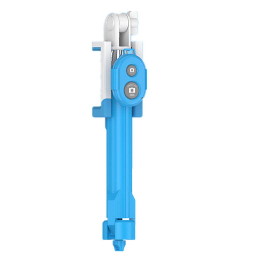 3 in 1 trådløs bluetooth selfie-stick til iphone / android / huawei foldbar håndholdt monopod lukker fjernbetjening udvidelig mini stativ