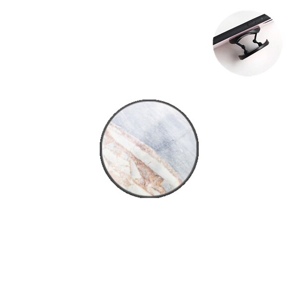 Glossy Popular Marble Expanding Phone Stand Grip Finger Rring Support Anti-Fall Round Foldable Universal Mobile Phone Holder: 15