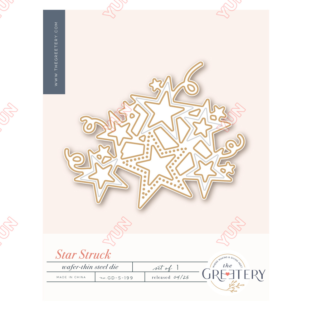 Gratulationsmalsstempler stencil drømme og planer sløjfe bogmærke stjernestemplet buket sødeste rammer gør-det-selv scrapbooking kort lav: Mørk khaki