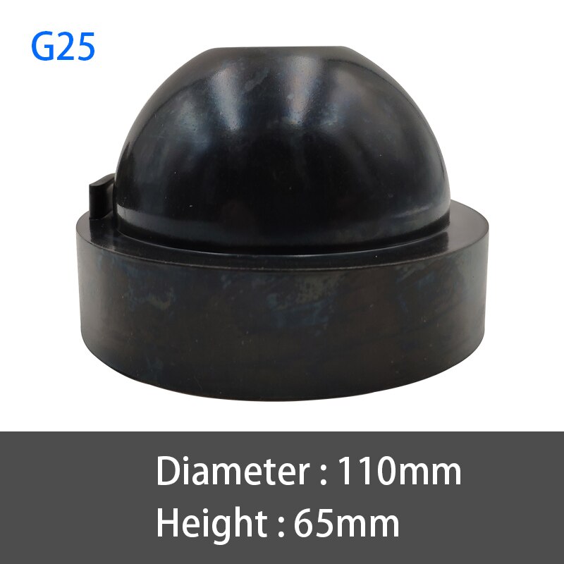 2 stk bil led lys hovedlys støvdeksel skjult xenon lys gummipakning cap deksel hodelykt bil styling  h4 h1 h7 d2h h11 h8 hb3: G25-110mm