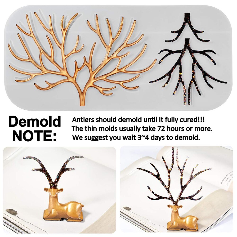 Fast Demoulding Desktop Ornament Casting DIY For Crafts Silicone Mold Jewelry Making Epoxy Resin Durable Multifunction Beginners