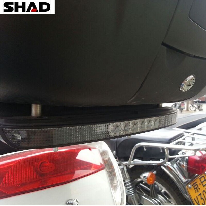 Luz de freno de la placa de la caja superior trasera de la motocicleta para SHAD SH26 SH29 SH33 SH39 SH40 SH45 SH48