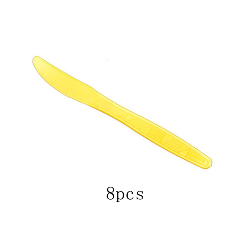 40pcs\set children's birthday party yellow party plate theme event wedding tableware disposable party tableware: Deep Sapphire