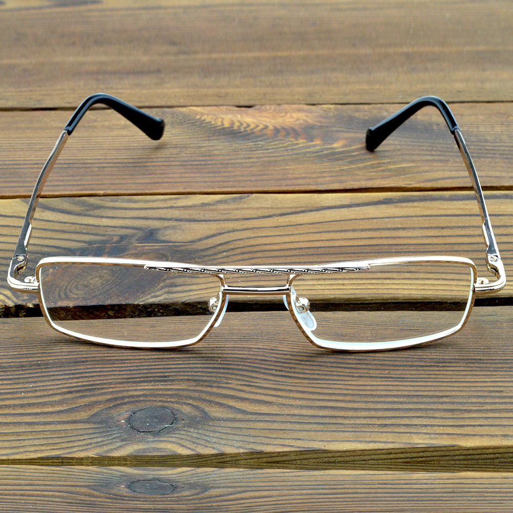 Lentes de vidro resistentes à abrasão, ponte dupla, estrutura retangular, óculos de leitura, + 0,75, + 1, + 1,25, + 1,5, + 1,75, + 2, + 2,5, + 2,75 a + 4
