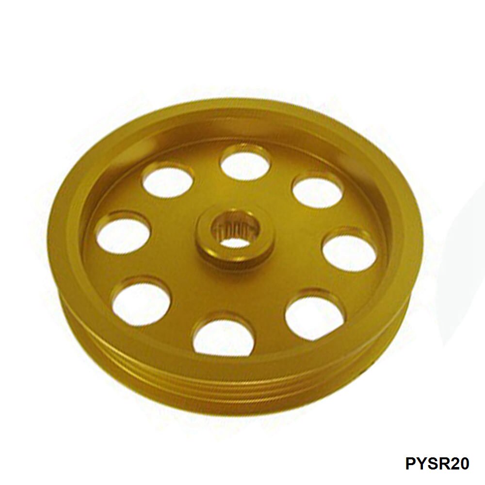 Underdrive Kurbel Pulley JDM Melodie Für Nissan S15 S14 SR20 Motor Motor Bay Gold EP-PYSR20