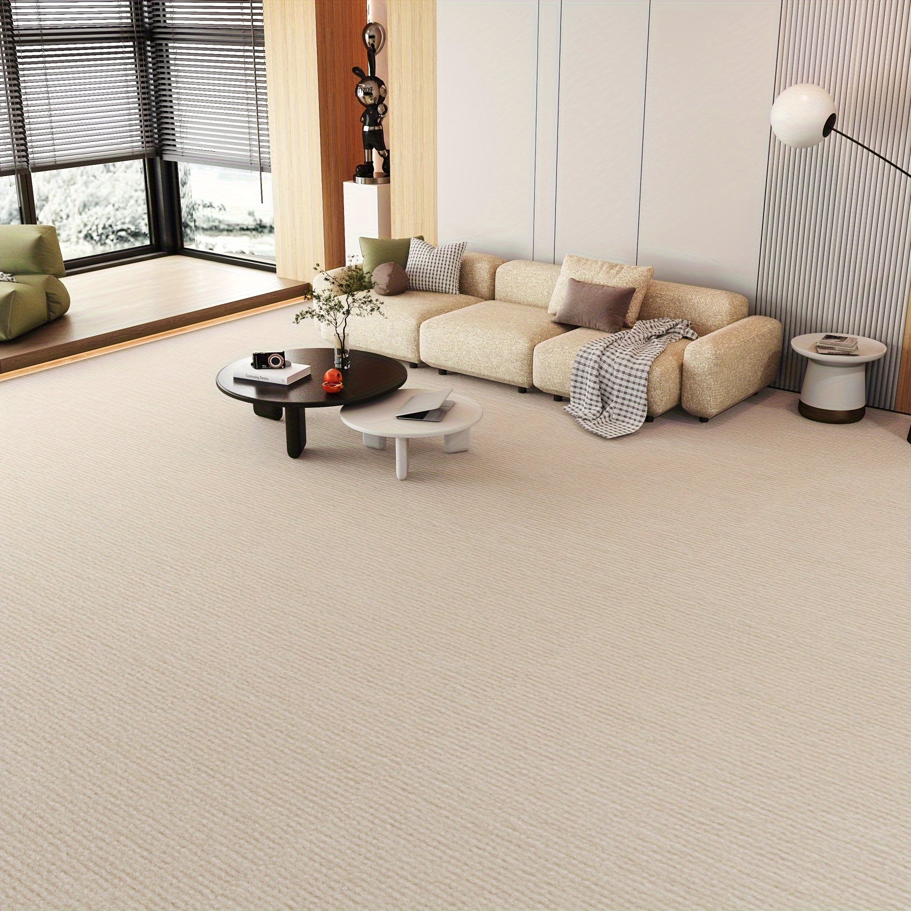 Alfombra de cocina para dormitorio, decoración del hogar con absorción de agua, decoración autoadhesiva para habitación, alfombras de baño, alfombra de Color sólido para sala de estar