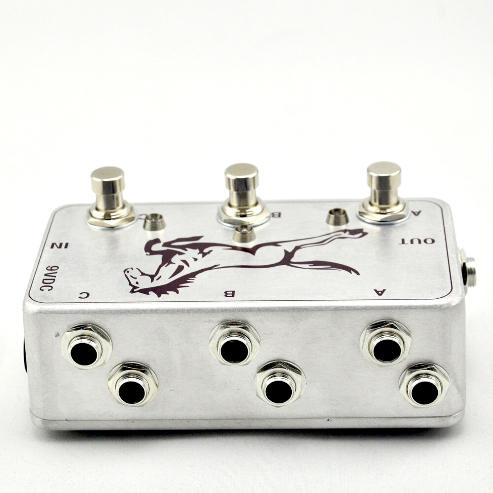 LANDTONE 3 Looper Effect Pedal Switch-3 Guitar Looper Pedal with 125B Pedal: 3LP-S-01