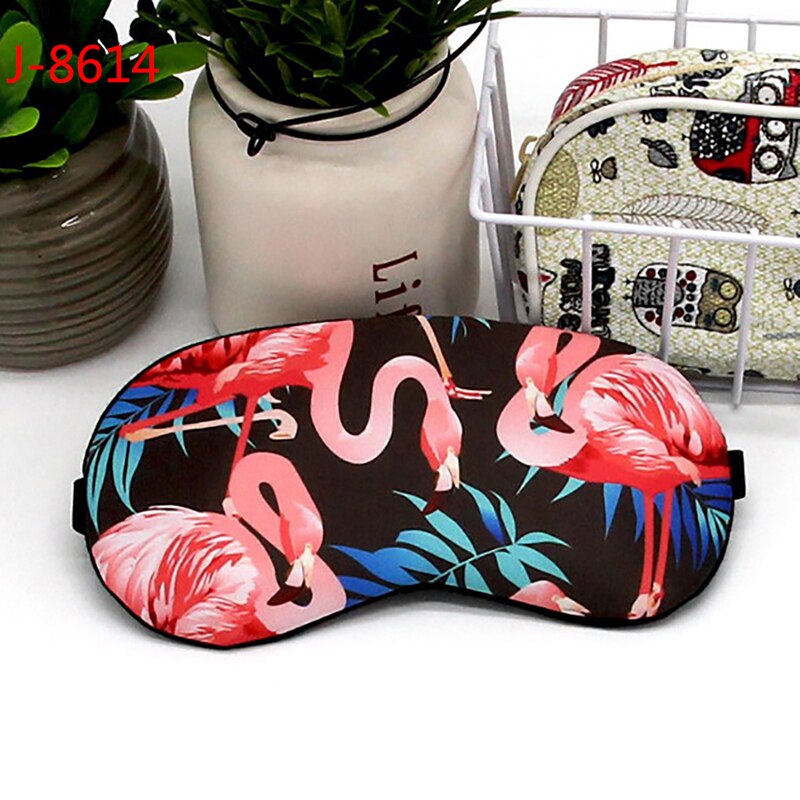 Dessin animé masque de couchage drôle Eye patch masque de sommeil mignon coton cache-yeux voyage oeil bande aide au sommeil enfants bandeau: 14
