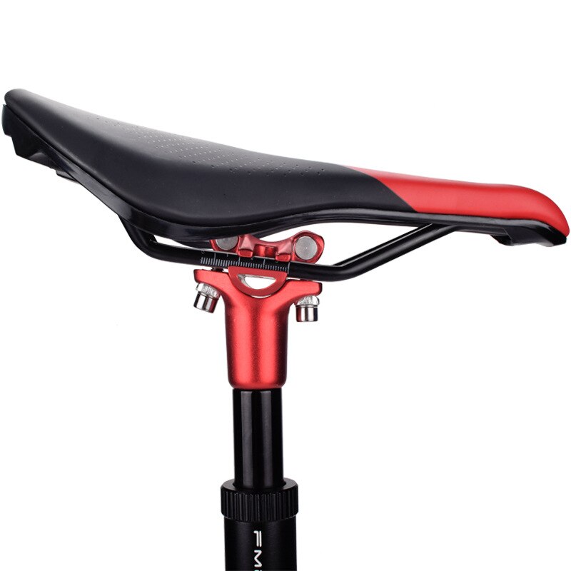 Bicycle Suspension Seatpost Shock Absorber Damping MTB Mountain Bike Seat post Bicycle Seat Tube 27.2/28.6/31.6/33.9mmx350mm