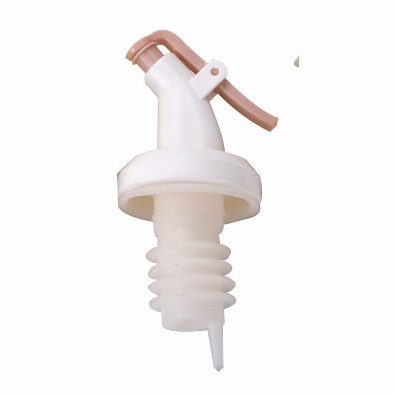 7 colores disponibles Tipo de empuje aceite de oliva del rociador de grado de alimentos cerradura de ABS sello de enchufe a prueba de fugas botella de aceite botella de tapón de Bar de cocina Gadgets: D