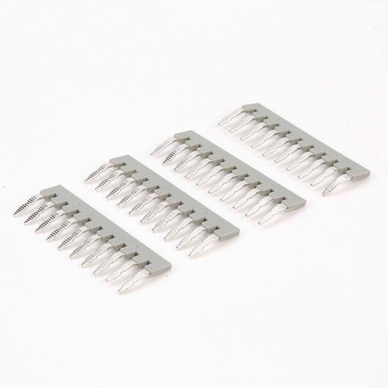 Side Plug Connector Din Rail Terminal block short circuit connection strip